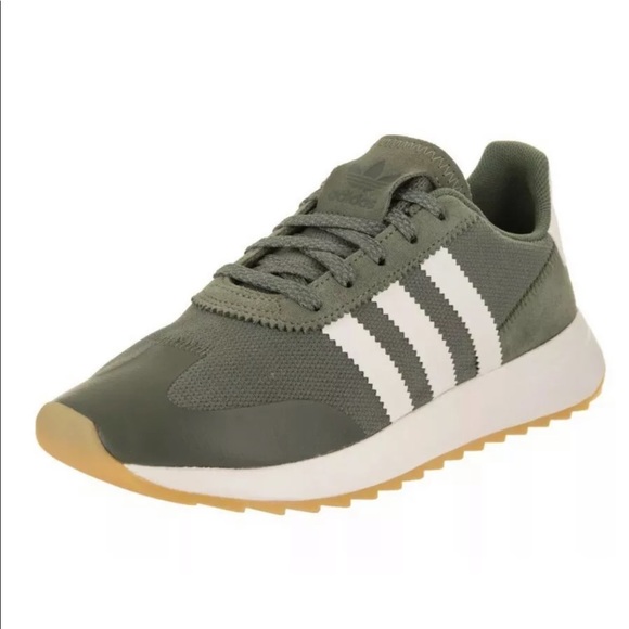 adidas olive green sneakers womens